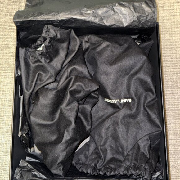 Yves Saint Laurent Cassandra Heels Metallic Leather - Picture 12 of 14